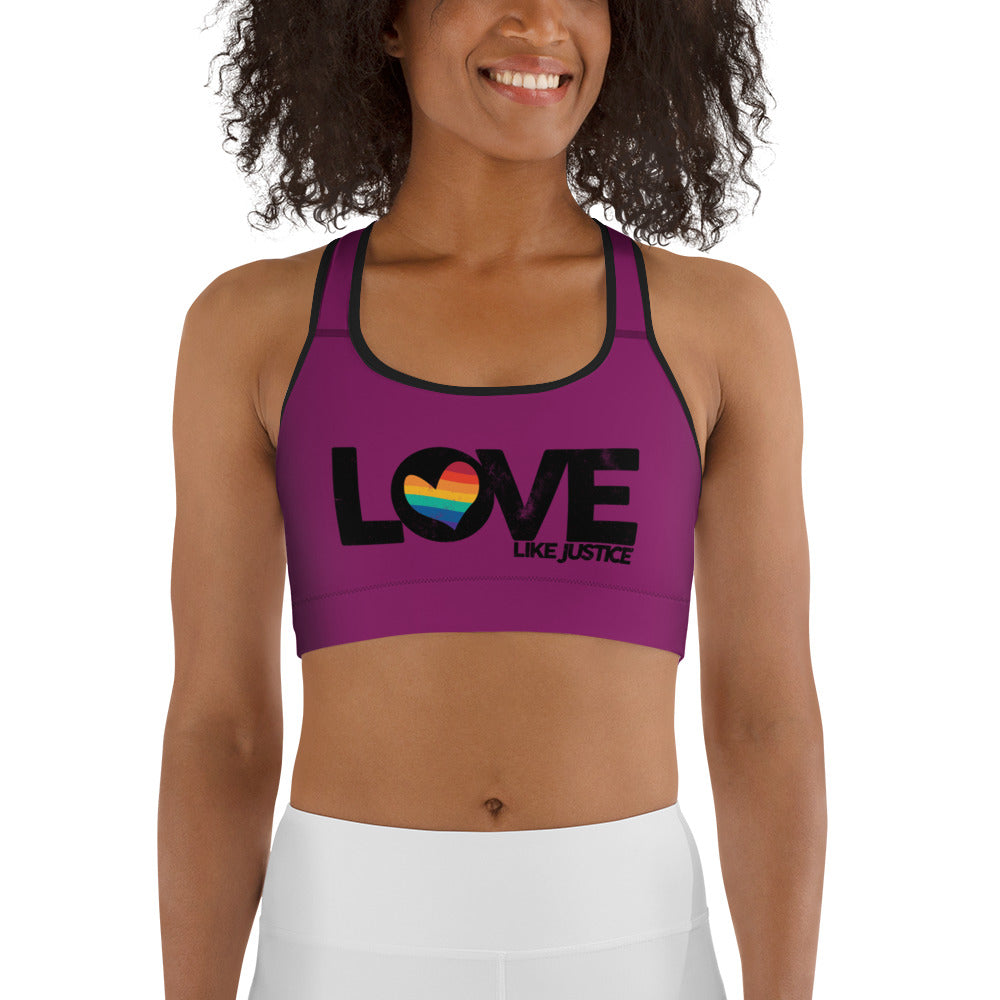 Love Sports bra – Love Like Justice
