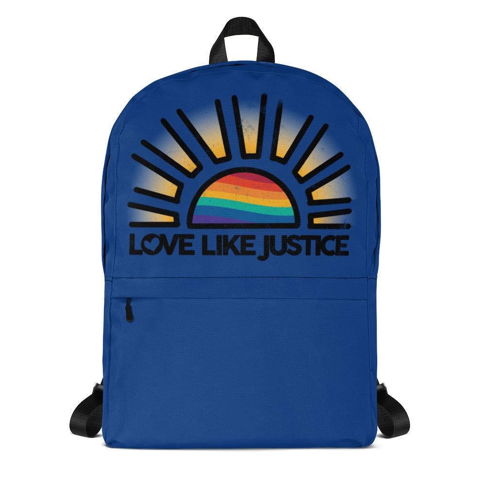 You Are My Sunshine Blue Backpack