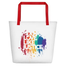 Load image into Gallery viewer, Make A Splash Beach Bag - Love Like Justice
