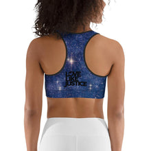 Load image into Gallery viewer, Shoot For The Stars Sports Bra - Love Like Justice
