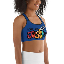 Load image into Gallery viewer, Crooked Halo Sports Bra - Love Like Justice
