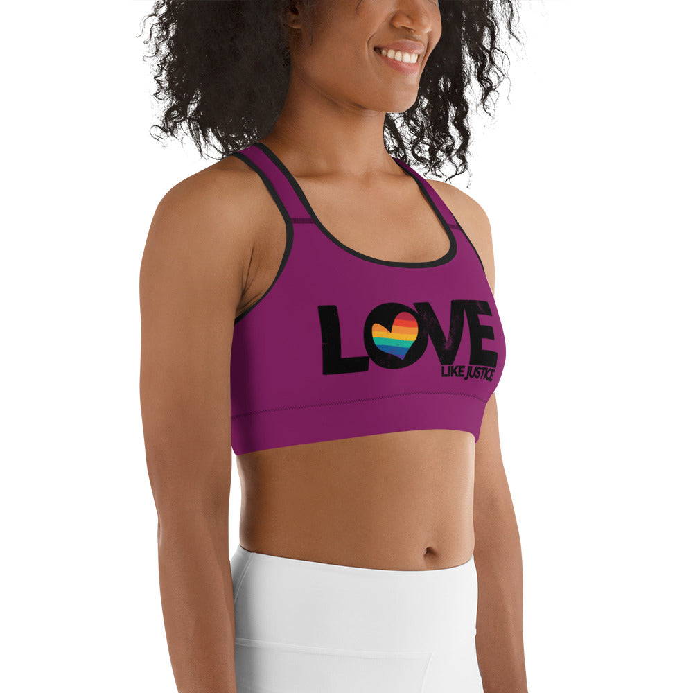 Love Sports bra – Love Like Justice