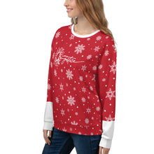 Load image into Gallery viewer, LLJ Women&#39;s Snowflakes Sweatshirt
