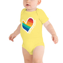 Load image into Gallery viewer, LLJ Heart Baby Short Sleeve One Piece
