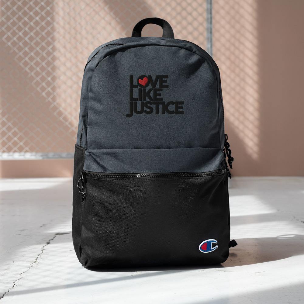 LLJ X Champion Backpack - Love Like Justice