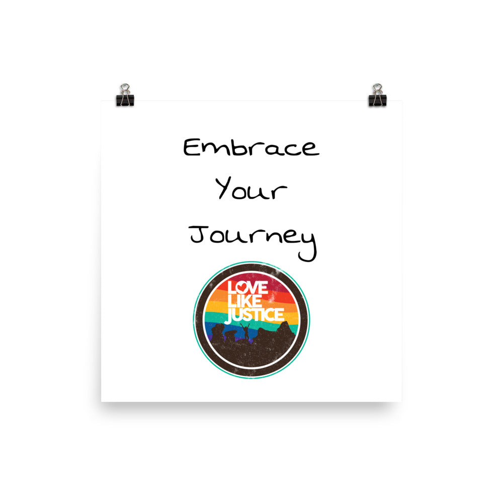 Embrace Your Journey Poster