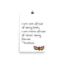 Load image into Gallery viewer, I Am Not Afraid Poster
