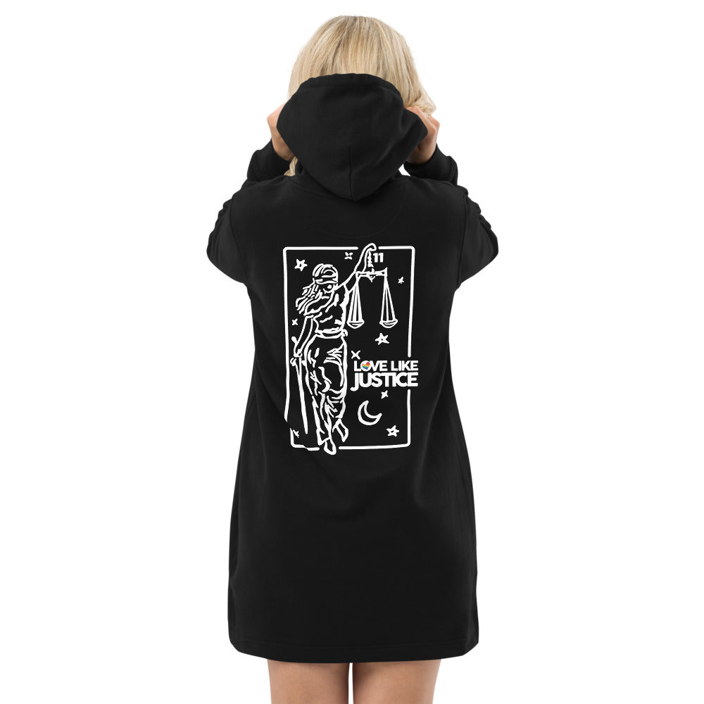 Connecting the Dots Hoodie Dress