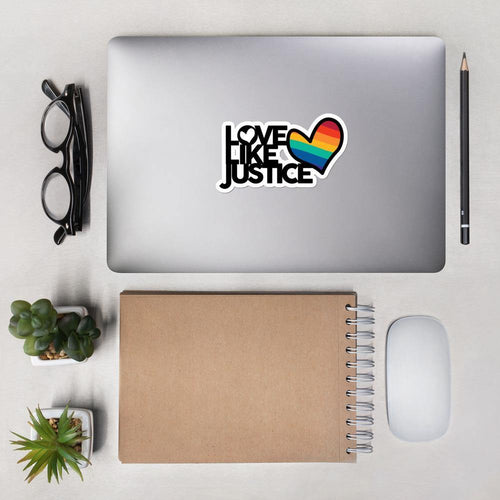 With Heart Sticker - Love Like Justice