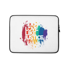Load image into Gallery viewer, Make A Splash Laptop Sleeve - Love Like Justice
