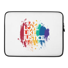 Load image into Gallery viewer, Make A Splash Laptop Sleeve - Love Like Justice

