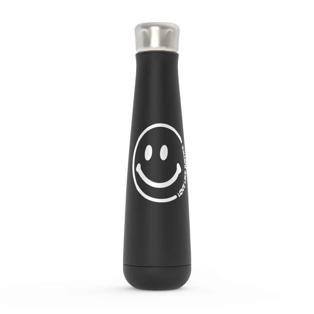 LLJ Smile Peristyle Water Bottles- Black
