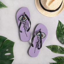 Load image into Gallery viewer, Daisy Flip Flops - Light Purple - Love Like Justice
