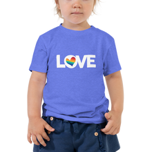 Load image into Gallery viewer, Love Toddler Tee - White Logo - Love Like Justice
