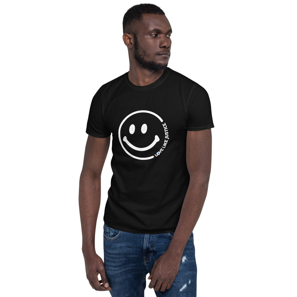LLJ Smiley Face Black T-Shirt