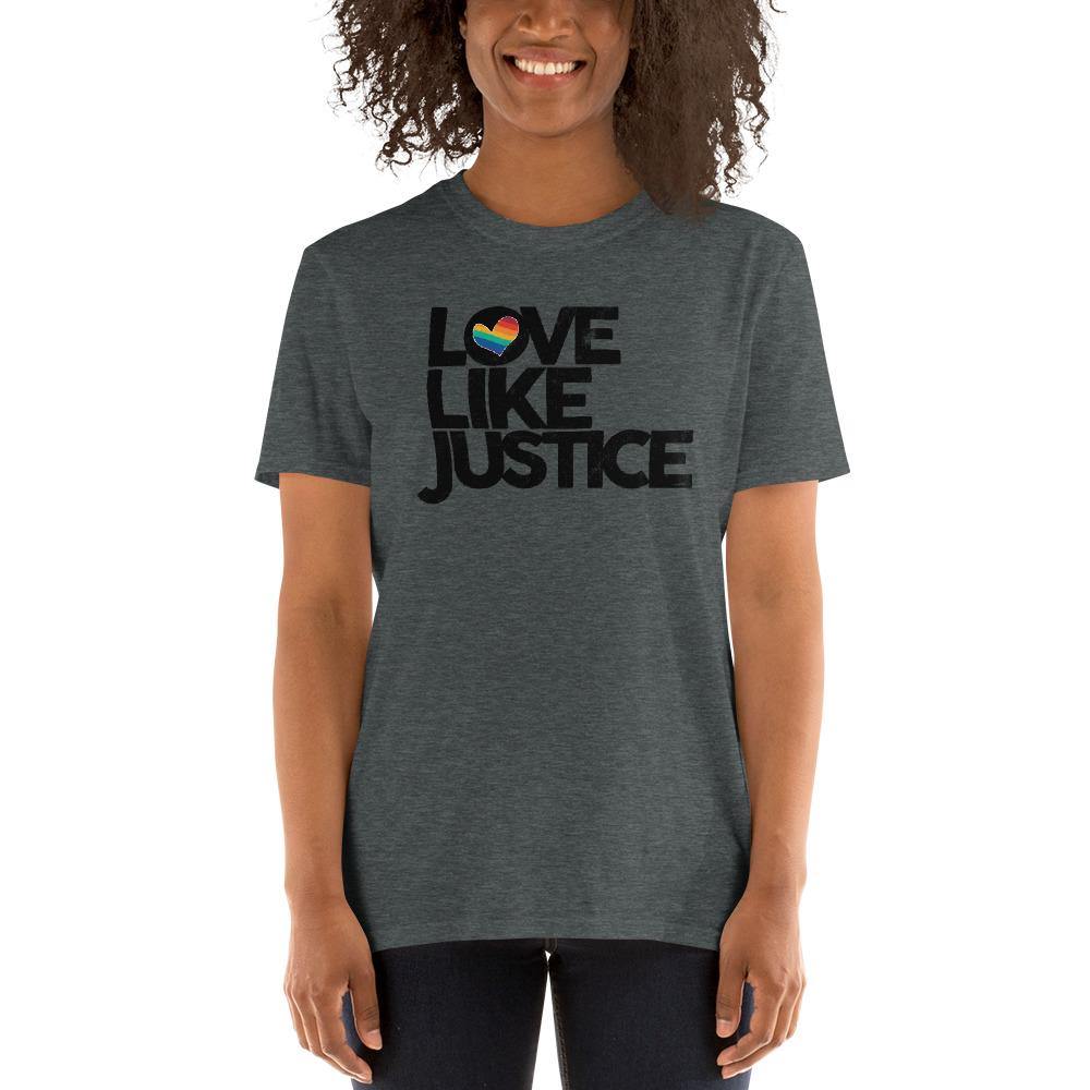 LLJ Tee w/ Front & Back Design - Love Like Justice