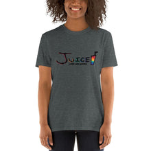 Load image into Gallery viewer, Juice Tee w/ Front &amp; Back Design - Love Like Justice
