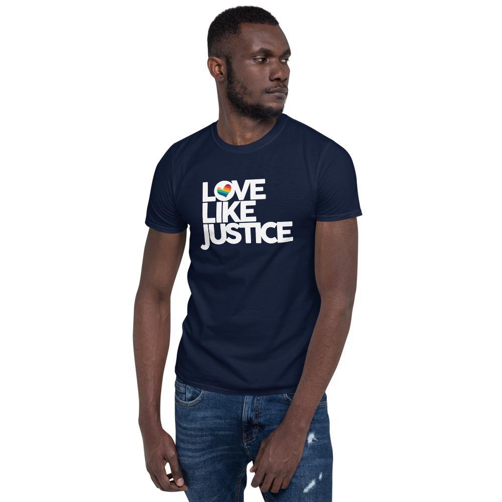 LLJ Tee - White Logo - Love Like Justice