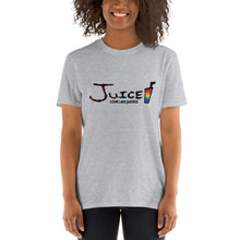 Load image into Gallery viewer, Juice Tee w/ Front &amp; Back Design - Love Like Justice

