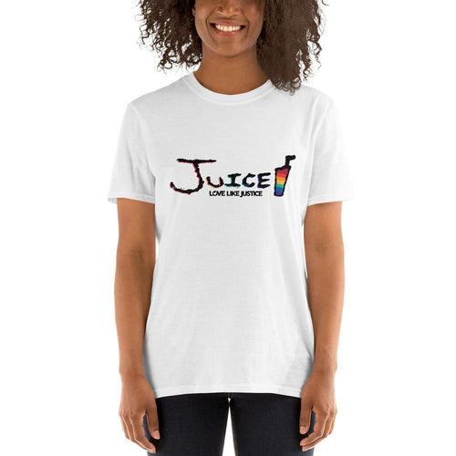 Juice Tee w/ Front & Back Design - Love Like Justice