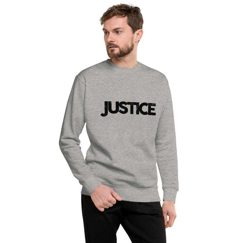 Pure Justice Pullover - Black Logo - Love Like Justice
