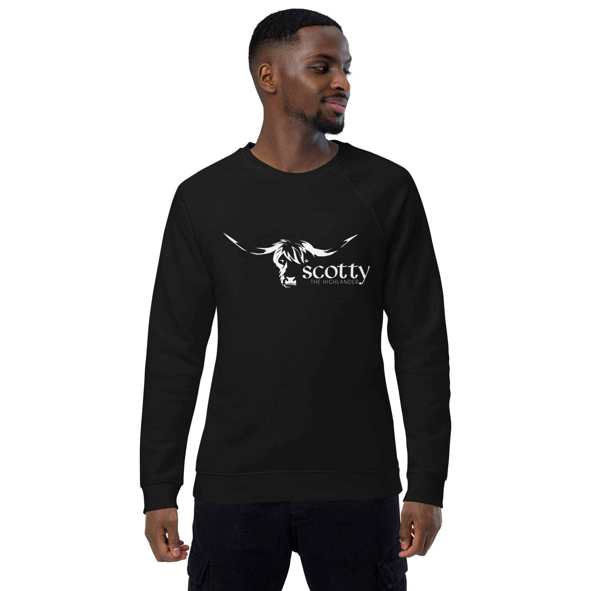 LLJ Scotty Highlander Organic Raglan Sweatshirt – Love Like Justice