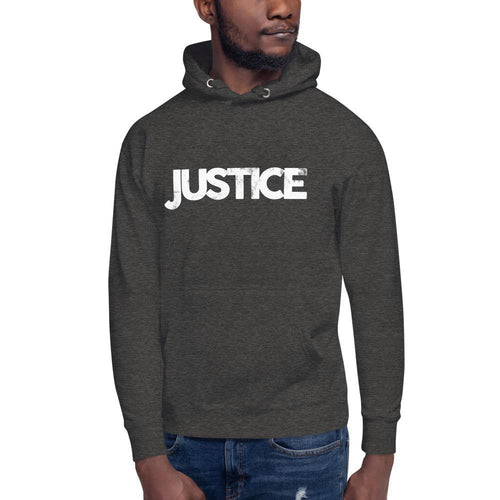 Pure Justice Hoodie - White Logo - Love Like Justice