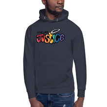 Load image into Gallery viewer, Crooked Halo Hoodie - Love Like Justice
