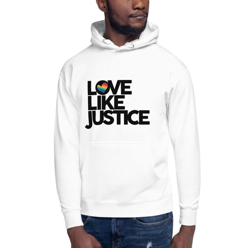 LLJ Hoodie - Black Logo - Love Like Justice