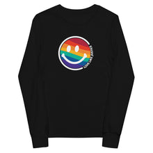 Load image into Gallery viewer, Smiley Face Youth Long Sleeve Tee
