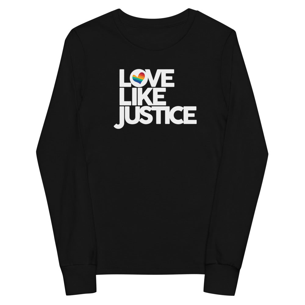 Love Like Justice Youth Long Sleeve Tee
